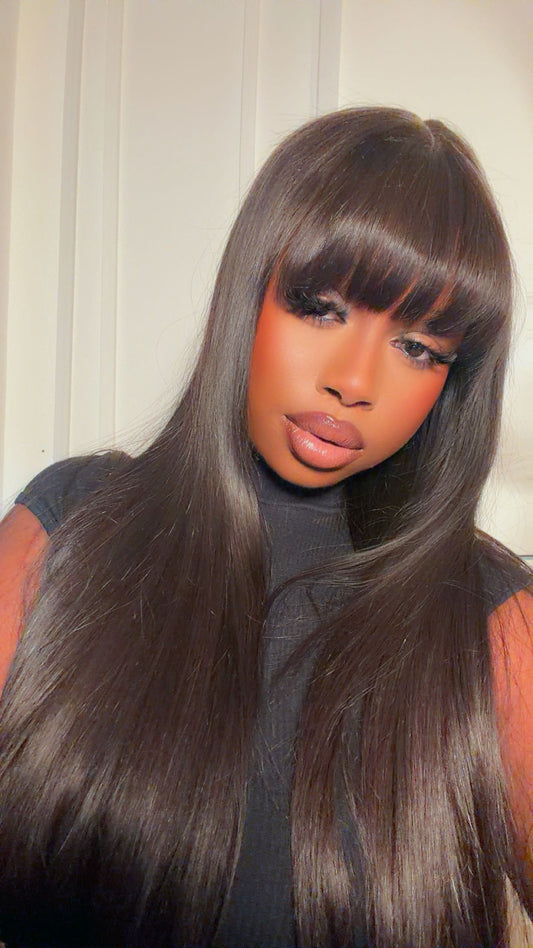 Barbie Bone Straight Fringe Wig